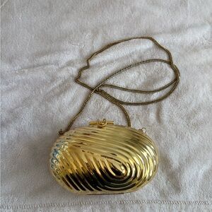 Vintage Gold Clutch